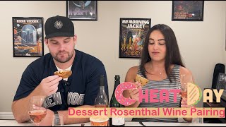 Dessert Wine Pairing  Rosenthal Wine and Cinnabon Review [upl. by Caswell]