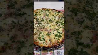 Homemade PizzaTomatoesCheddar Mozzarella Parmesan CheeseFresh Parsley￼￼ [upl. by Qidas]