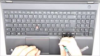 Lenovo ThinkPad T540p Tastaturwechsel  tauschen  keyboard replacement [upl. by Ydnys354]