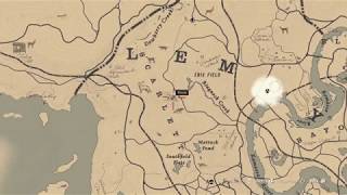 The Poisonous Trail Treasure Location Guide Red Dead Redemption 2 [upl. by Eanom]