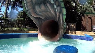 The Mamba Water Slide at uShaka Wet n Wild [upl. by Ivon245]