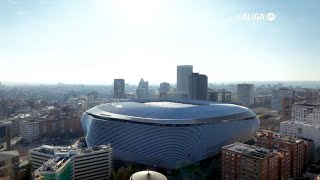 Obras Santiago Bernabéu hoy remodelación 24 enero 2024 [upl. by Cyprus]