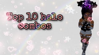 Top 10 halo combos in royale highroblox read disc [upl. by Jocelyn]