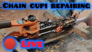 Chain power mechanical machine repairing 🔴 Live [upl. by Lisk484]