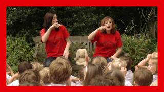 Makaton  LITTLE PETER RABBIT  Singing Hands [upl. by Drucie]