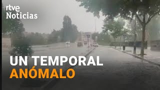 ÓSCAR llega a ESPAÑA la BORRASCA INVERNAL que dejará FUERTES rachas de LLUVIA y VIENTO  RTVE [upl. by Anaihk717]