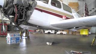 Mooney Gear Retraction [upl. by Brigitta]