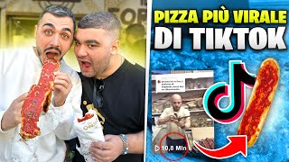 🍕 PROVIAMO la PIZZA più VIRALE di TIKTOK GODURIA 🤤 [upl. by Ailegra824]