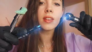 ASMR  Intense Ear Cleaning Ear Grooming amp Ear Acupuncture [upl. by Noruq]