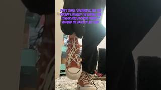 my friends asked me for a tutorial Star shoelace [upl. by Bergeman]