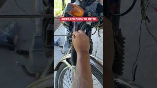 Luces led o Exploradoras Para tu Moto ax100 motos [upl. by Isied]