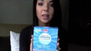 CVS Teeth Whitening System Demo amp Review [upl. by Sadnalor]