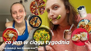 tydzień jedzenia 🥗  szybkie posiłki na redukcji [upl. by Ytsirc141]