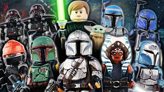 LEGO Star Wars  The Mandalorian S2 Custom Minifigures  Showcase [upl. by Mala848]