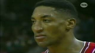 fragment  1998 NBA Eastern Conference Semifinals GAME 3 Hornets vs Bulls subtitles [upl. by Ellehctim]