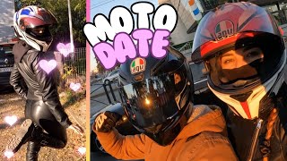 FIRST DATE❤️😍PE MOTOR🏍️ [upl. by Ruyle]