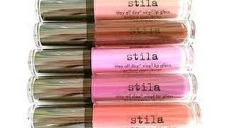 STILA Stay All Day Vinyl Lip Gloss  Jonee82 [upl. by Zitella]