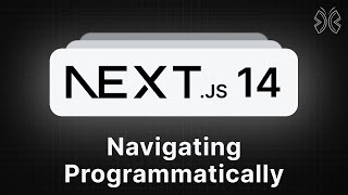 Nextjs 14 Tutorial  21  Navigating Programmatically [upl. by Rudolph]