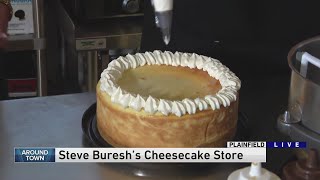 Around Town visits Steve Buresh’s Cheesecake Store [upl. by Needan884]