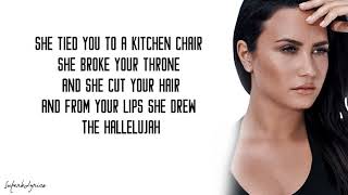 Demi Lovato  Hallelujah Lyrics [upl. by Divadnahtanoj]