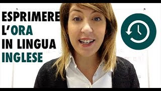 Come si esprime lORA in INGLESE [upl. by Latona]