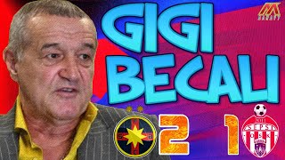 Gigi Becali concluziile si reactiile de dupa meciul FCSB vs Sepsi 21 [upl. by Aigneis746]