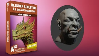 Blender Sculpting ile Organik Modelleme [upl. by Hoang]