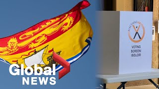 Advance voting numbers soar ahead of New Brunswick election [upl. by Enetsirk509]