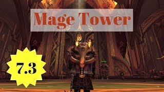 Protection Warrior Mage Tower Guide and Commentary [upl. by Tala]