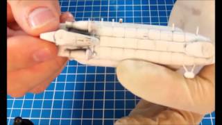 Building Revells 1144th Chinook HC1 RAF Part 3 [upl. by Glynias404]