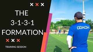 Soccer TACTICS  The 3131 Formation for 9v9 Age Groups [upl. by Templia]