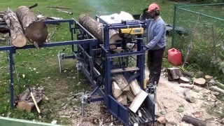 Homemade Firewood Processor  Update [upl. by Shep]