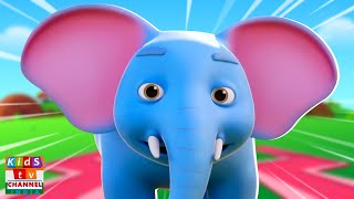 Ek Mota Hathi Jhum Ke Chala एक मोटा हाथी Hindi Nursery Rhymes for Babies [upl. by Ravo272]