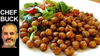 Spicy Crispy Chickpea Recipe [upl. by Fransisco345]