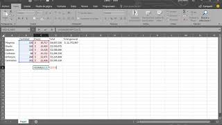 Excel varias formulas en una sola celda función matricial Office 2010 Intermedio [upl. by Gauldin]