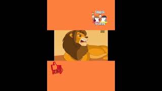 🦁the lion and rabbit 🐰tamil moral for children animation cartoon [upl. by Cuttie]