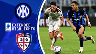 Inter vs Cagliari Extended Highlights  Serie A  CBS Sports Golazo [upl. by Lezned]