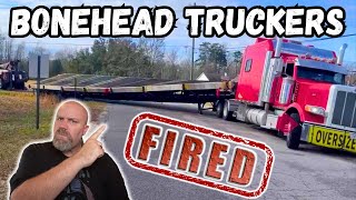 I CANT DRIVE MY TRUCK  Bonehead Truckers of the Week [upl. by Winwaloe]