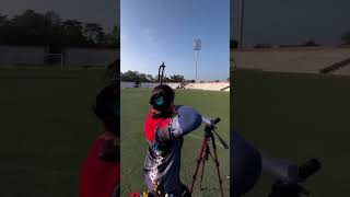 MOOD ON mood practice indianarchery ytshorts short worldarchery outdoor [upl. by Hennahane]