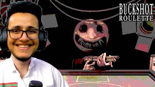 I Gambled My Life in Buckshot Roulette Horror Game [upl. by Lladnar]