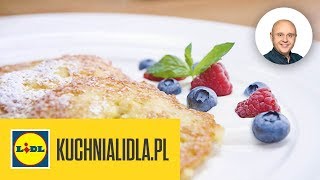 PLACUSZKI JAGLANE Z JABŁKAMI 🍎  Paweł Małecki amp Kuchnia Lidla [upl. by Dietsche]