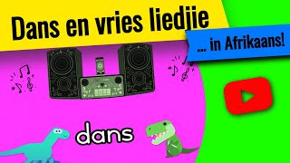 Oefeninge vir kinders ▶ dans en vries liedjie in Afrikaans  Oefen en dans [upl. by Devinne]