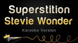 Stevie Wonder  Superstition Karaoke Version [upl. by Acilejna]