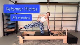 Intermediate Pilates Reformer  30 minutes  Full Body Workout [upl. by Sears]