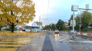 ★ 4K 🇨🇭 Schöftland  Aarau  Menziken cab ride Switzerland 112023 Führerstandsmitfahrt WSB [upl. by Kallman616]