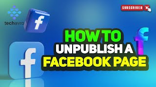 How To Unpublish A Facebook Page 2024 [upl. by Leandro]