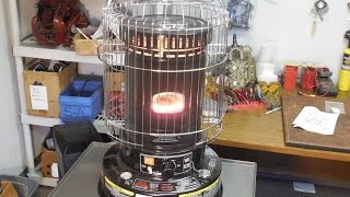 Review of Red Stone Kerosene heater from Tractor Supply Company TSC [upl. by Akitnahs]