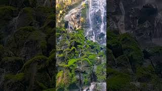 Neture waterfall mountains nature relaxing music shorts [upl. by Lenhard]