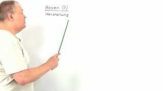 Basen 3 Herstellung von Basen  Chemie  Allgemeine und anorganische Chemie [upl. by Andert]