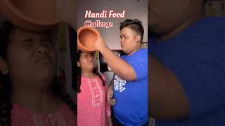 My Sister Vs Me  Who will make the best food in Handi shorts [upl. by Rawdan]